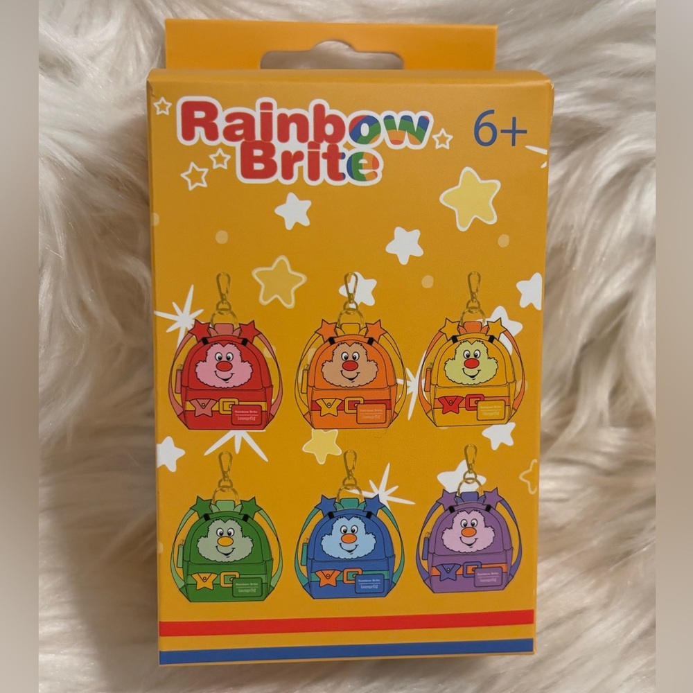Rainbow Brite Sprite Mini Backpack Bag keychain NIB